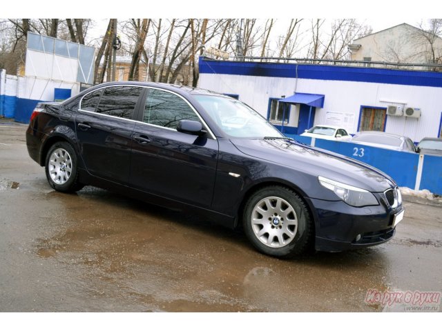 BMW 525,  седан,  2006 г. в.,  пробег:  63000 км.,  автоматическая,  2.5 л в городе Саратов, фото 3, Саратовская область