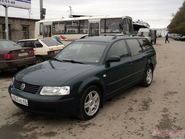 Volkswagen Passat,  универсал,  2000 г. в.,  пробег:  155000 км.,  автоматическая,  1.9 л в городе Киров, фото 4, стоимость: 330 000 руб.