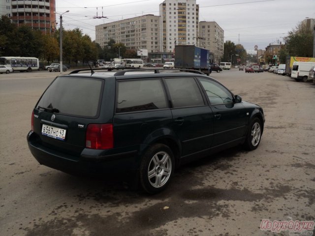 Volkswagen Passat,  универсал,  2000 г. в.,  пробег:  155000 км.,  автоматическая,  1.9 л в городе Киров, фото 6, Калужская область