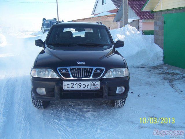 SsangYong Musso,  внедорожник,  2000 г. в.,  пробег:  158000 км.,  механическая,  2.3 л в городе Сургут, фото 9, SsangYong