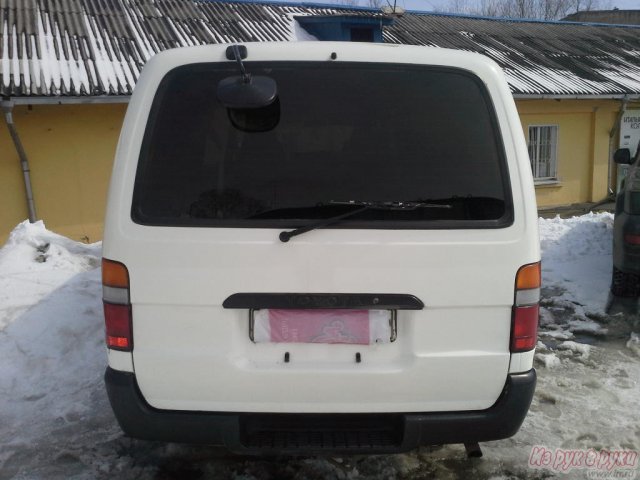 Toyota Hiace,  минивэн,  2001 г. в.,  автоматическая,  3.0 л в городе Хабаровск, фото 9, Хабаровский край