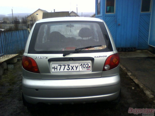 Daewoo Matiz,  хэтчбек,  2005 г. в.,  механическая в городе Стерлитамак, фото 3, стоимость: 150 000 руб.