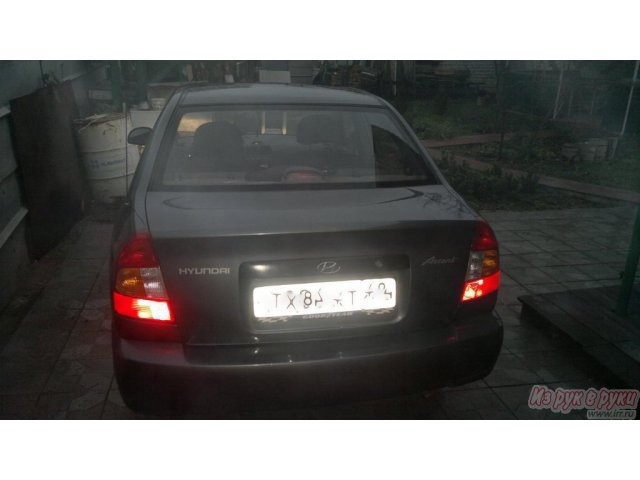 Hyundai Accent,  седан,  2004 г. в.,  пробег:  157000 км.,  механическая,  1.5 л в городе Липецк, фото 2, Hyundai