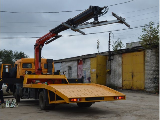 Автоэвакуатор Камаз-4308 с краном-манипулятором Palfinger 13500T в городе Воронеж, фото 1, Воронежская область