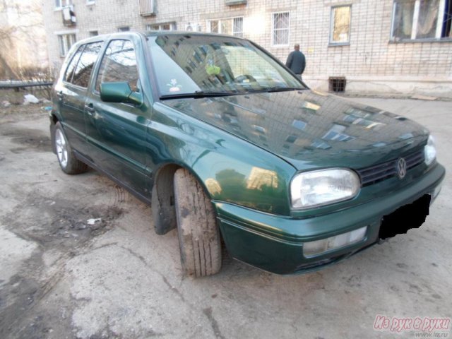 Volkswagen Golf,  хэтчбек,  1996 г. в.,  механическая,  1.8 л в городе Нижний Новгород, фото 4, Volkswagen