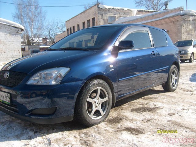 Toyota Corolla,  хэтчбек,  2002 г. в.,  пробег:  100000 км.,  механическая,  1.6 л в городе Тверь, фото 6, стоимость: 350 000 руб.