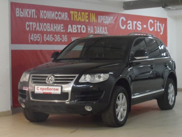 Volkswagen Touareg 2.5 TDI (174Hp) 2008 г. в.  ( 2460 см3 ) в городе Москва, фото 6, Московская область