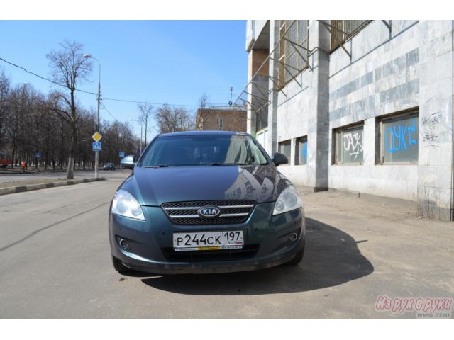 KIA Cee’d,  хэтчбек,  2008 г. в.,  пробег:  80000 км.,  автоматическая,  2.0 л в городе Москва, фото 2, KIA