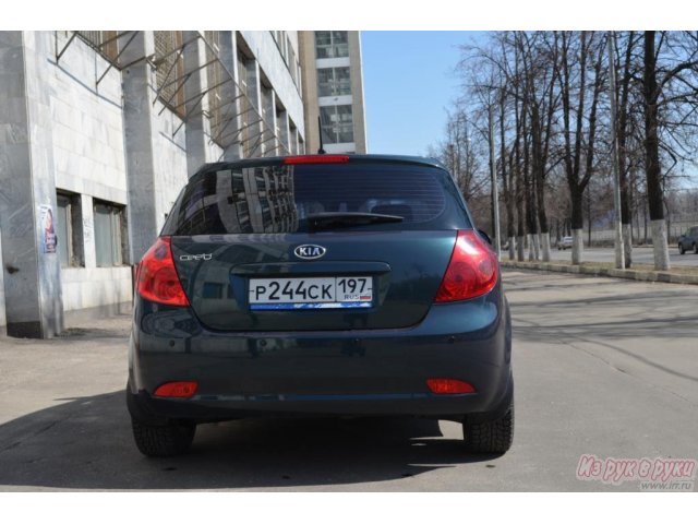 KIA Cee’d,  хэтчбек,  2008 г. в.,  пробег:  80000 км.,  автоматическая,  2.0 л в городе Москва, фото 6, Московская область