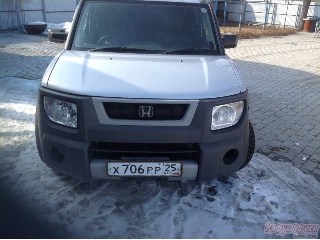 Honda Element,  минивэн,  2003 г. в.,  пробег:  120000 км.,  автоматическая,  2.4 л в городе Владивосток, фото 1, Приморский край