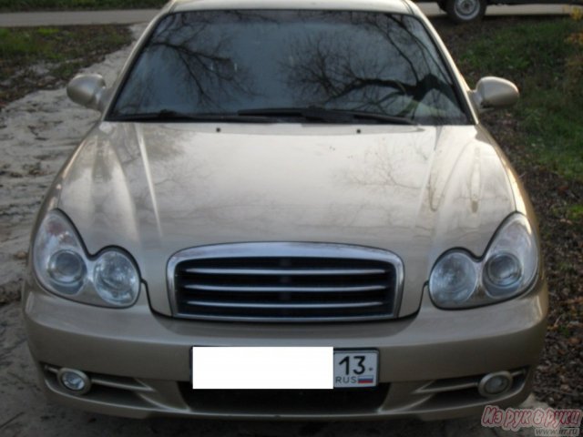 Hyundai Sonata,  седан,  2004 г. в.,  пробег:  155000 км.,  вариатор,  2 л в городе Саранск, фото 2, Hyundai