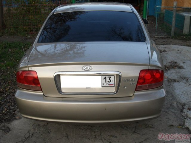 Hyundai Sonata,  седан,  2004 г. в.,  пробег:  155000 км.,  вариатор,  2 л в городе Саранск, фото 4, стоимость: 305 000 руб.