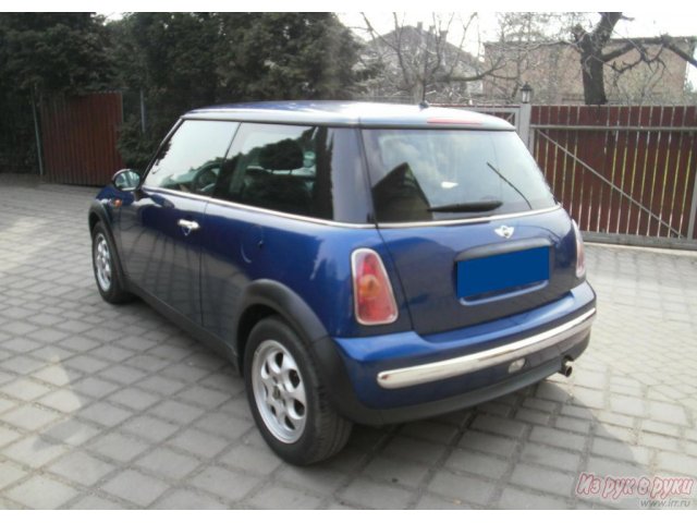 Mini One,  седан,  2002 г. в.,  пробег:  99800 км.,  механическая,  1.598 л в городе Саратов, фото 6, Mini