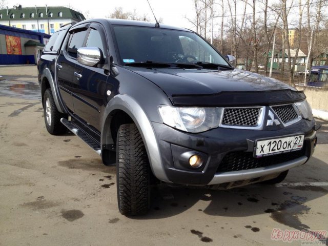 Mitsubishi L200,  пикап,  2011 г. в.,  пробег:  60000 км.,  автоматическая,  2.5 л в городе Хабаровск, фото 3, Mitsubishi