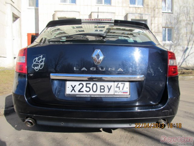 Renault Laguna,  кабриолет,  2008 г. в.,  пробег:  90000 км.,  механическая,  2 л в городе Санкт-Петербург, фото 7, Renault