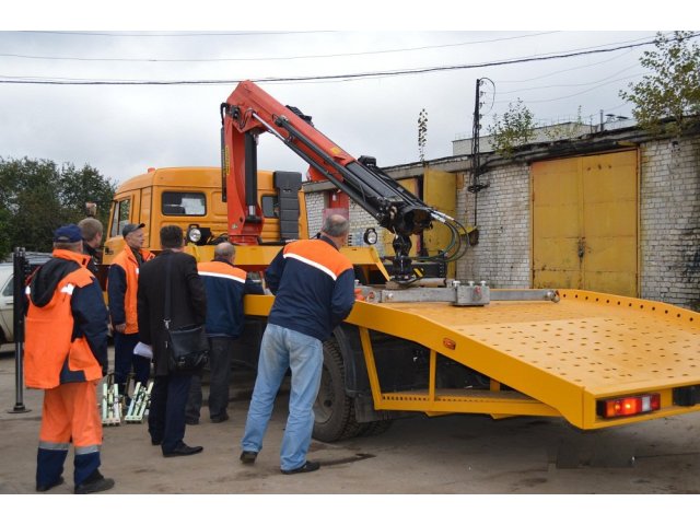 Автоэвакуатор Камаз-4308 с краном-манипулятором Palfinger 13500T в городе Улан-Удэ, фото 2, стоимость: 0 руб.