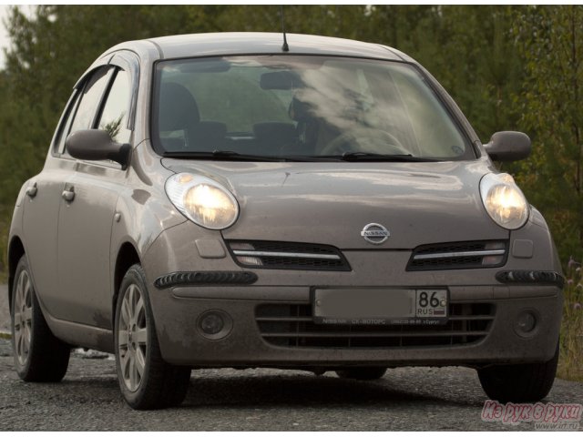 Nissan Micra,  хэтчбек,  2007 г. в.,  пробег:  97000 км.,  автоматическая,  1240 л в городе Сургут, фото 1, стоимость: 355 000 руб.