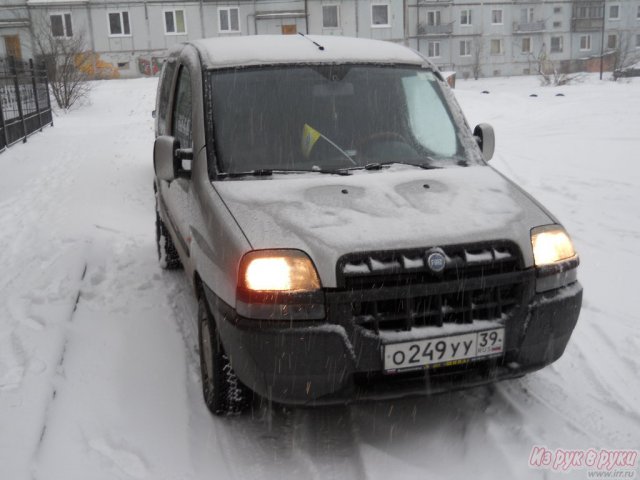 Fiat Doblo,  пикап,  2002 г. в.,  пробег:  156000 км.,  механическая,  1.9 л в городе Советск, фото 3, Калининградская область