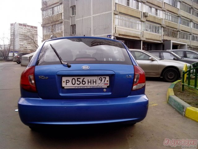 KIA Rio,  хэтчбек,  2004 г. в.,  пробег:  132000 км.,  автоматическая,  1,5 л в городе Москва, фото 3, KIA