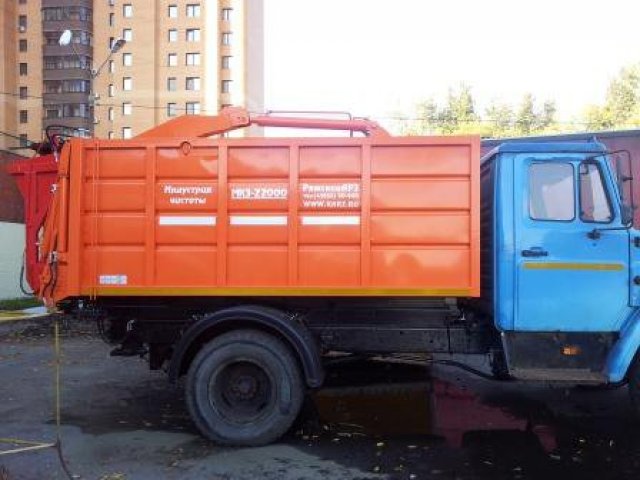 Мусоровоз МКЗ-22700 (2013 г. ) шасси ЗИЛ-432932 (2005 г. ) дизель.  Возможна поставка из Моск.  обл.  в Калужская, Малоярославец в городе Малоярославец, фото 5, Грузовики