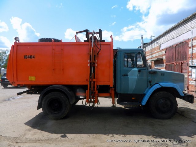 Мусоровоз МКМ-22701   (2013 г. )   шасси ЗИЛ-432932  (2005 г. )   дизель Возможна поставка из Моск.  обл.  в Алтайский, Рубцовск в городе Рубцовск, фото 2, Алтайский край