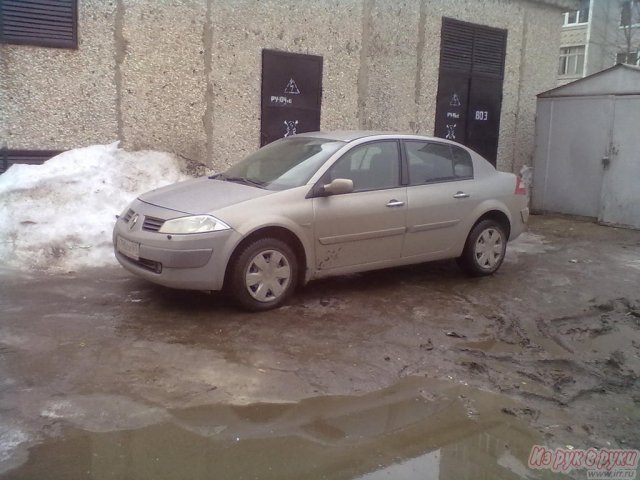 Renault Megane,  седан,  2004 г. в.,  пробег:  103000 км.,  механическая,  1.6 л в городе Тверь, фото 3, Renault