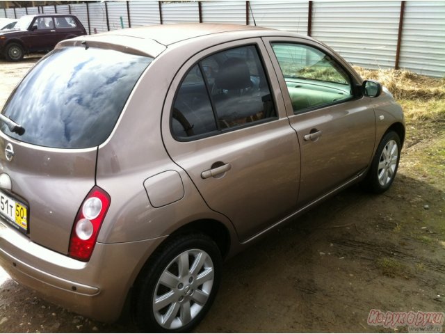 Nissan Micra,  седан,  2007 г. в.,  пробег:  30000 км.,  автоматическая,  1.4 л в городе Дмитров, фото 1, Nissan