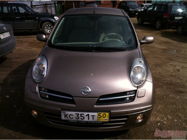 Nissan Micra,  седан,  2007 г. в.,  пробег:  30000 км.,  автоматическая,  1.4 л в городе Дмитров, фото 3, стоимость: 340 000 руб.