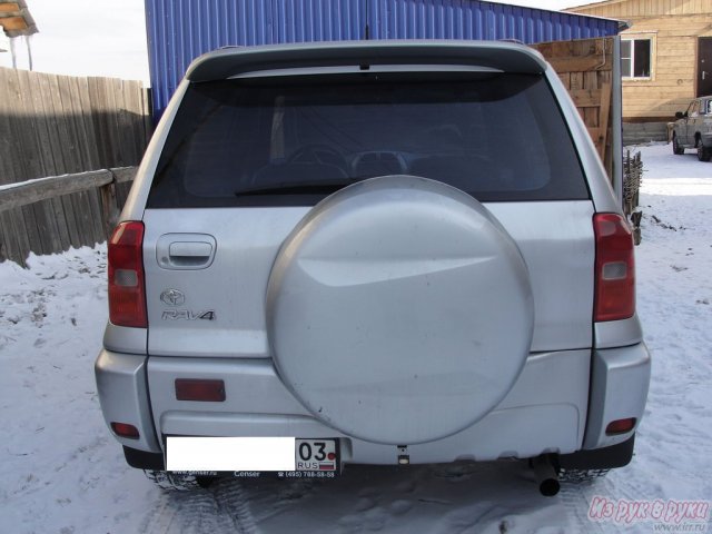 Toyota RAV4,  внедорожник,  2002 г. в.,  пробег:  138000 км.,  автоматическая,  2.0 л в городе Улан-Удэ, фото 7, стоимость: 590 000 руб.