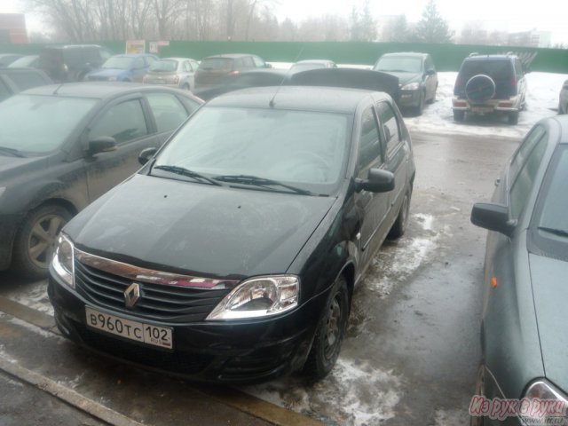 Renault Logan,  седан,  2010 г. в.,  пробег:  27500 км.,  автоматическая,  1.6 л в городе Уфа, фото 1, Башкортостан