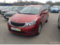 KIA Rio,  седан,  2012 г. в.,  пробег:  14000 км.,  механическая,  1.4 л в городе Таганрог, фото 1, Ростовская область