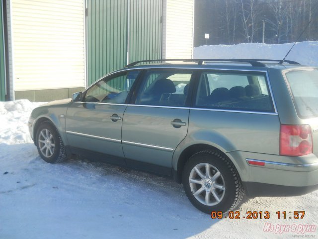 Volkswagen Passat,  универсал,  2003 г. в.,  автоматическая,  1.8 л в городе Новосибирск, фото 1, стоимость: 435 000 руб.