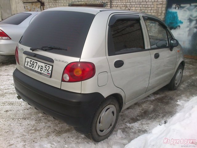 Daewoo Matiz,  хэтчбек,  2008 г. в.,  пробег:  49000 км.,  механическая,  0.8 л в городе Нижний Новгород, фото 5, Нижегородская область