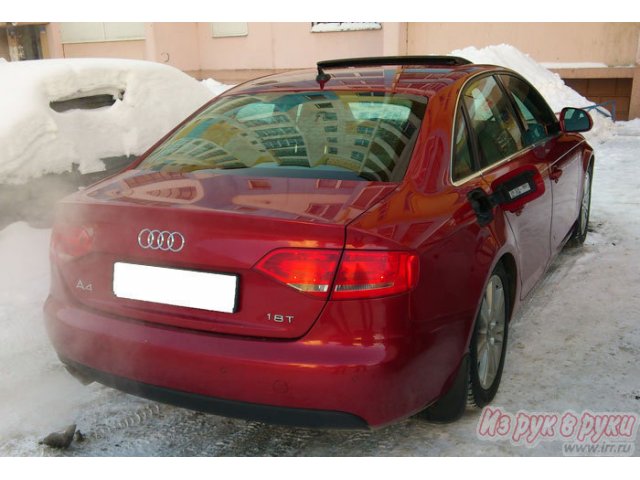 Audi A4,  седан,  2008 г. в.,  пробег:  90000 км.,  автоматическая,  1.8 л в городе Челябинск, фото 4, Челябинская область