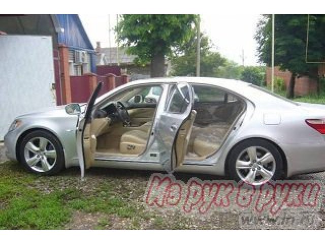 Lexus LS 460,  седан,  2007 г. в.,  пробег:  100000 км.,  автоматическая,  4.6 л в городе Тимашевск, фото 5, Краснодарский край