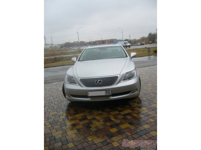 Lexus LS 460,  седан,  2007 г. в.,  пробег:  100000 км.,  автоматическая,  4.6 л в городе Тимашевск, фото 7, Lexus