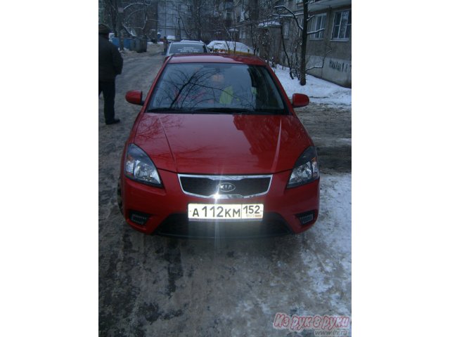 KIA Rio,  седан,  2009 г. в.,  пробег:  41000 км.,  механическая,  1.4 л в городе Нижний Новгород, фото 5, Нижегородская область