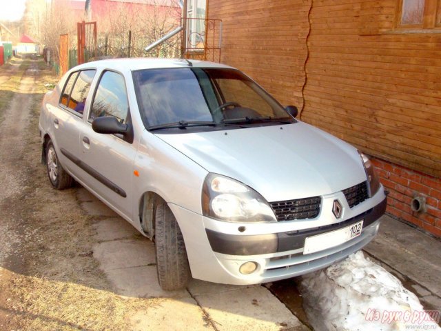 Renault Symbol,  седан,  2004 г. в.,  пробег:  90000 км.,  механическая в городе Уфа, фото 1, Renault