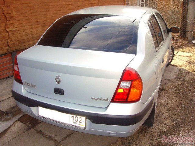 Renault Symbol,  седан,  2004 г. в.,  пробег:  90000 км.,  механическая в городе Уфа, фото 2, Башкортостан