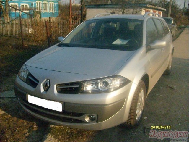 Renault Megane,  универсал,  2009 г. в.,  пробег:  127000 км.,  механическая,  1.5 л в городе Курск, фото 3, стоимость: 435 000 руб.