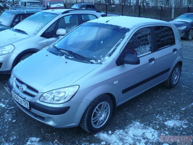 Hyundai Getz,  хэтчбек,  2005 г. в.,  пробег:  76800 км.,  механическая,  1.4 л в городе Березники, фото 1, стоимость: 245 000 руб.