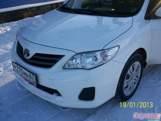 Toyota Corolla,  седан,  2011 г. в.,  пробег:  19000 км.,  механическая,  1.6 л в городе Велиж, фото 2, стоимость: 650 000 руб.