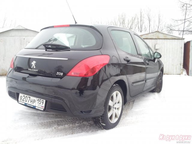 Peugeot 308,  хэтчбек,  2012 г. в.,  пробег:  15000 км.,  автоматическая,  1.6 л в городе Пермь, фото 6, стоимость: 640 000 руб.