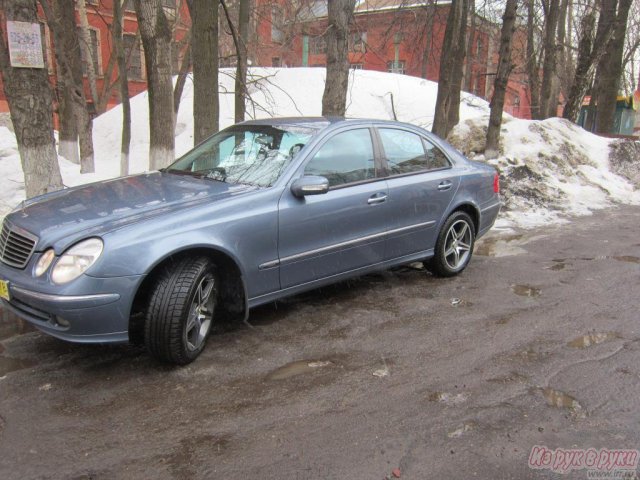 Mercedes E 240,  седан,  2003 г. в.,  пробег:  280000 км.,  автоматическая,  2.4 л в городе Реутов, фото 1, Московская область