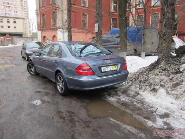 Mercedes E 240,  седан,  2003 г. в.,  пробег:  280000 км.,  автоматическая,  2.4 л в городе Реутов, фото 2, стоимость: 550 000 руб.