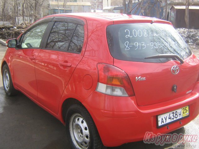 Toyota Vitz,  хэтчбек,  2008 г. в.,  пробег:  80000 км.,  вариатор,  1.3 л в городе Новосибирск, фото 10, стоимость: 330 000 руб.