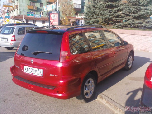 Peugeot 206,  универсал,  2004 г. в.,  пробег:  93000 км.,  механическая,  1.4 л в городе Пермь, фото 3, Peugeot