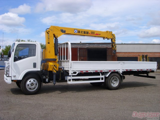 Продам:  манипулятор Isuzu elf,  2012 г. в.,  новый в городе Воронеж, фото 4, Спецтехника, грузовики, коммерческий транспорт