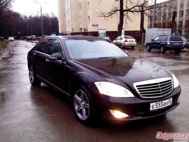 Mercedes S 350,  седан,  2008 г. в.,  пробег:  92000 км.,  автоматическая,  3.5 л в городе Уфа, фото 2, Башкортостан