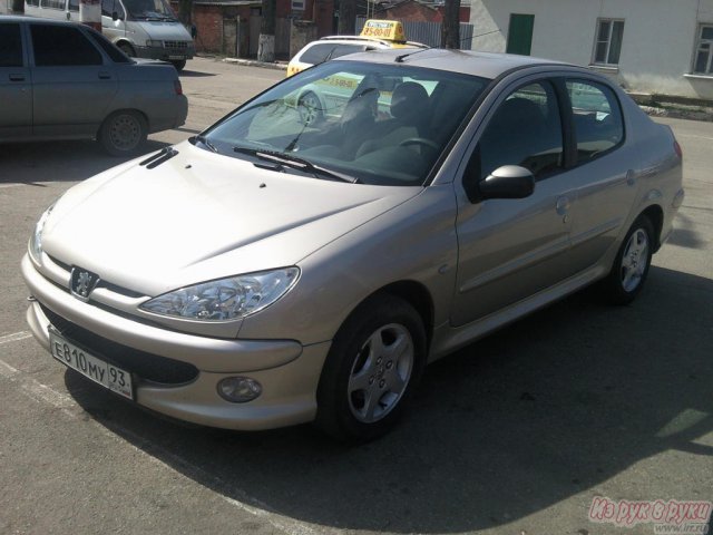 Peugeot 206,  седан,  2008 г. в.,  пробег:  107000 км.,  механическая,  14 л в городе Армавир, фото 4, Peugeot